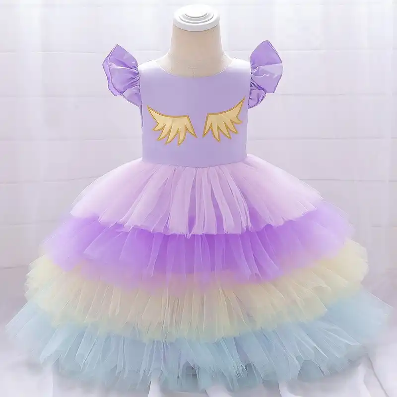 vestido de princesa de 6 anos