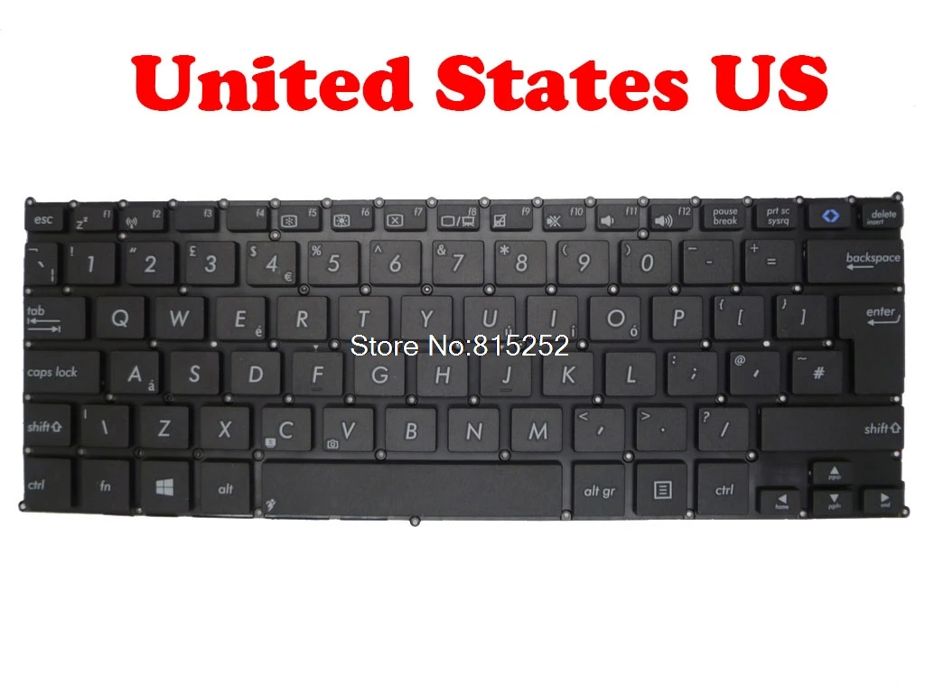 Клавиатура для ноутбука ASUS X202 X202E X201 X201E S200 S200E X200CA Q200 Q200E RU Россия/IT