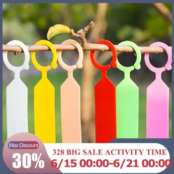 

10PCS Garden Plastic Bonsai Planter Nursery Garden Hanging Tag Plant Markers Notice Plate Seedlings Labels Home