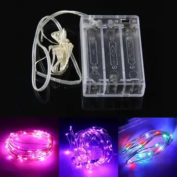 

3.0M 30LED Copper Wire String Strip Light For Christmas 3AA W/Battery Case
