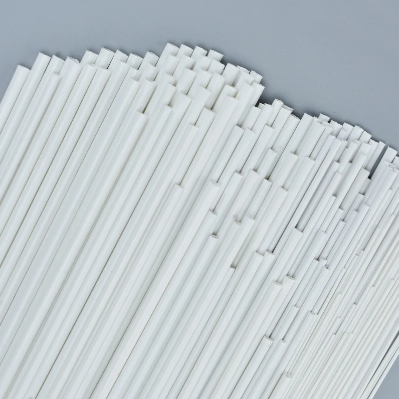 40개 스티렌 ABS 플라스틱 막대 튜브 키트 직경 2-10mm x 500mm 모델 제작 공예 건설 DIY 프로젝트 건축 취미