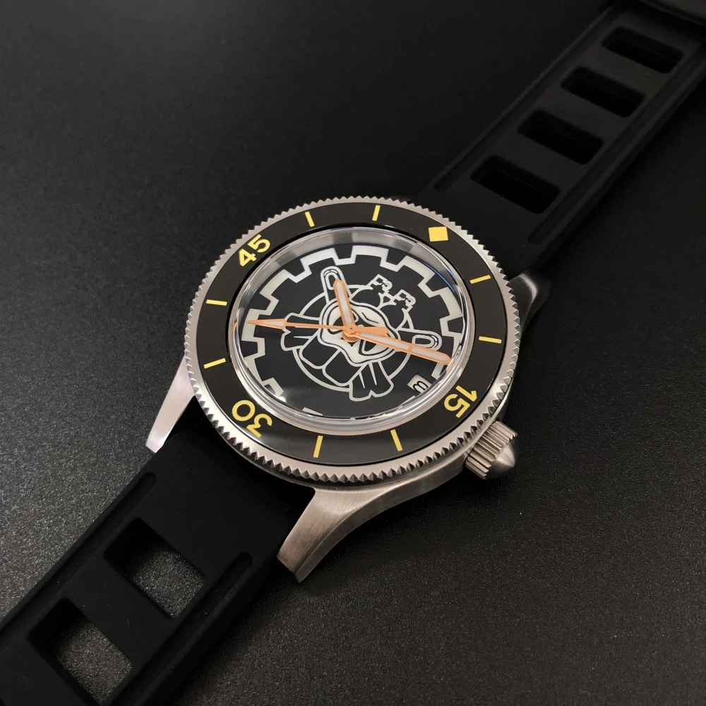 STEELDIVE 1952 Fifty Fathoms часы для дайвинга 300 м NH35 мужские Sutomatic механические часы с синтетическим сапфиром механические часы для дайвинга