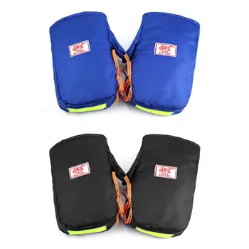 

Motorcycle Electric Motorcycle Gloves Winter Bike Handlebar Protective Cover Windproof And Waterproof Riding Warm Gloves