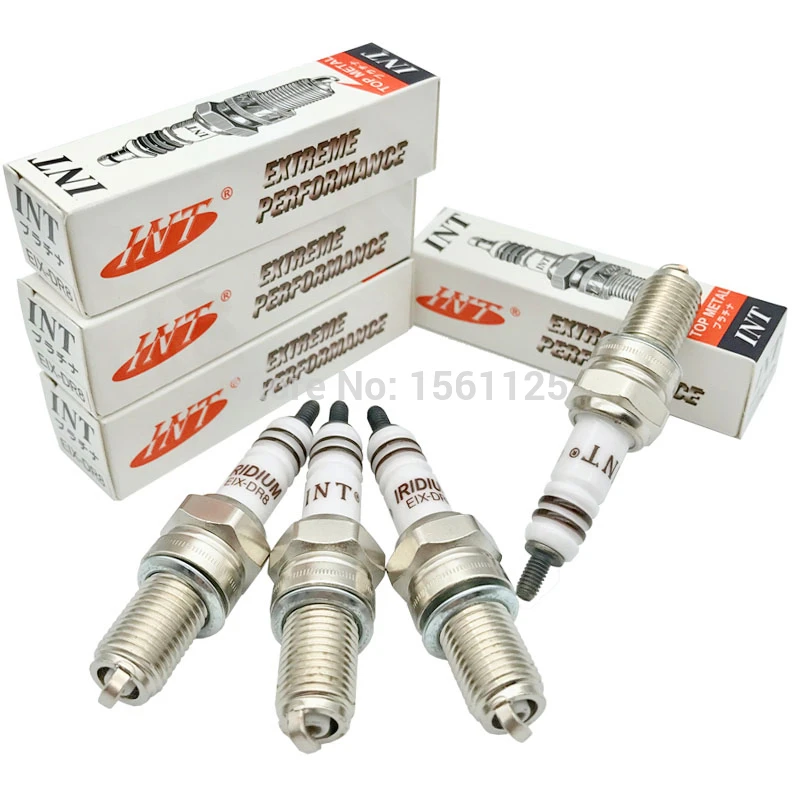 4 шт./лот мотоцикла иридия свечи зажигания EIX DR8 для DPR8EIX 9 DPR8EA DR8EIX DR8EA DR8EGP IX24 IX24B X24ESRZ U