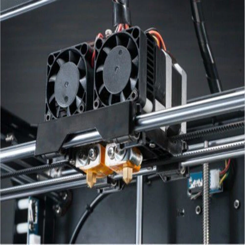 Impresora 3D FDM MK8 принтер двойной экструдер алюминиевая платформа Прямая продажа с