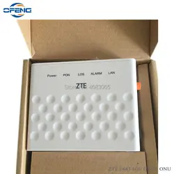 Zte ZXA10 F643 GPON ont zte gpon onu английская прошивка, 1GE Однопортовый onu GPON zte волоконно-оптический модем такой же, как F601 F401