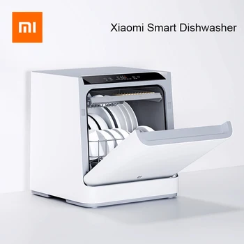 

Xiaomi Mijia Smart Desktop Dishwasher Automatic Intelligent High Temperature Sterilization Brush Bowl Machine Mijia App Control