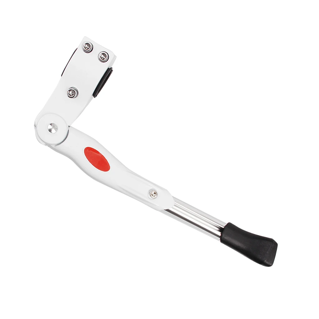New Aluminum Alloy Bike Bicycle Rear Kickstand For 20"-27" 700C Bikes White