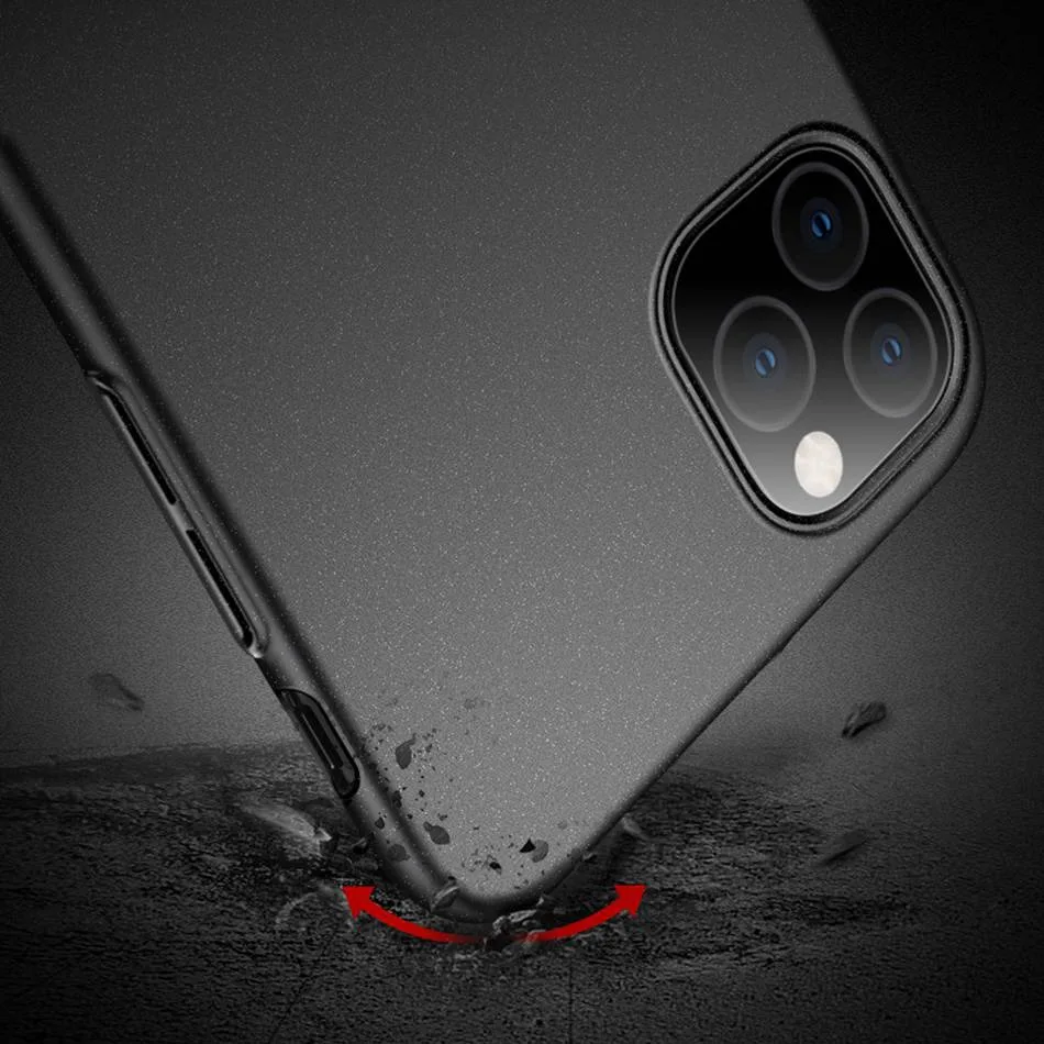 Матовый чехол для iPhone 6 7 8 Plus X XS XR MAX чехол Ультратонкий жесткий противоударный чехол для Apple iPhone 11 Pro Max чехол Funda Coque