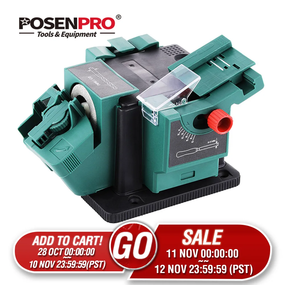 Многофункциональная точилка для крепления на скамейке, POSENPRO многофункциональная электрическая точилка для ножей/долото/плоское лезвие/сверлильная заточка HSS|Точильные камни| | АлиЭкспресс