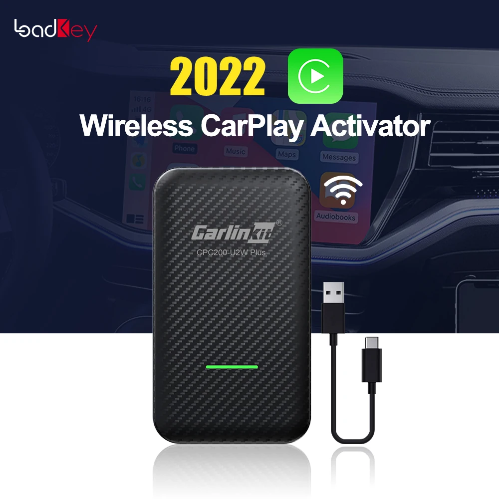 Carlinkit 3.0 беспроводной активатор Apple CarPlay iOS 15 на Mazda Toyota Fiat piнашей Volvo Renault устойчивый