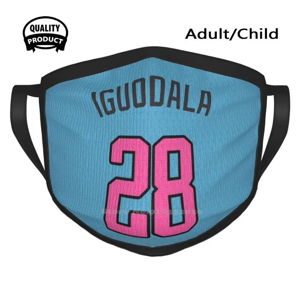 

Andre Iguodala #28 Heat Warmer Breathable Face Masks Andre Iguodala Andre Iguodala Basketball Heat Miami Sports Vice Wade