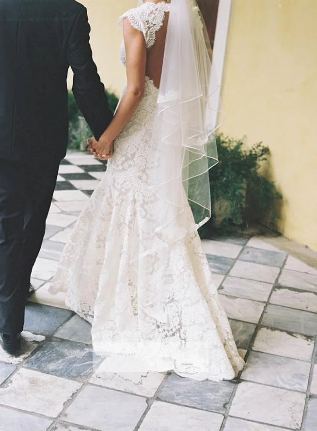 ivory-lace-mermaid-wedding-dresses-short-sleeves-v-neck-western-country-wedding-dress-with-sexy-open-back-cheap-garden-bridal-gowns-on-sale (5)_副本