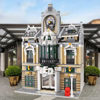 

Creator MOC Streetview Grand Emporium Shopping Center Building Block Bricks Lepining 10211 14248 Toy Christmas gift