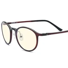 Ультралегкие вольфрамовые титановые стали Ретро Анти-синие очки TR круглые гипоаллергенные защитные очки компьютерное плоское зеркало AB04