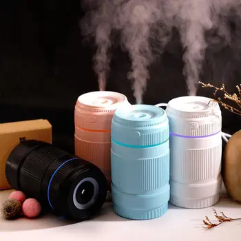

DEKAXI Aroma Humidifier Lens Design USB Turn-Off Automatically Aromatherapy Ultrasonic Mist Foger Oil Diffuser For Office