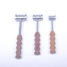 Нержавеющая сталь ортопедическая деревянная ручка костный молоток граммы ветеринарная ортопедическая хирургический инструмент