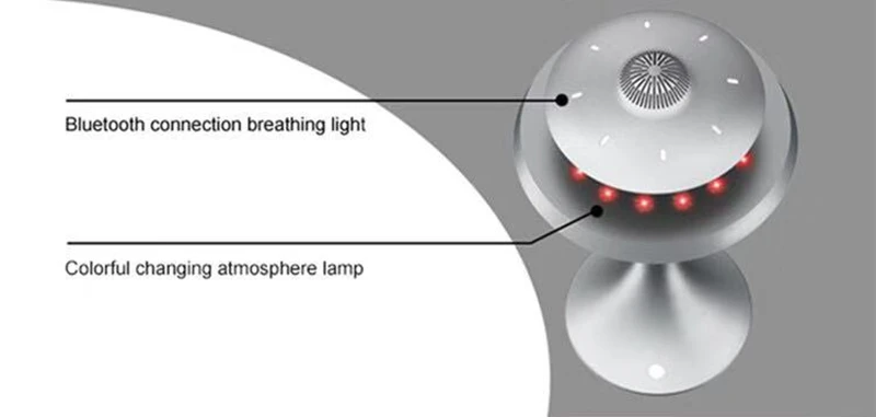 UFO Magnetic Levitation Bluetooth Speaker Lamp