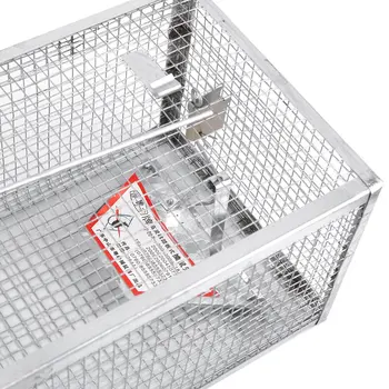 

Reusable Rat Trap Heavy Duty Mouse Pest Animal Mice Hamster Cage Control Bait Rodent Repeller Catch MouseHamster Mouse Trap