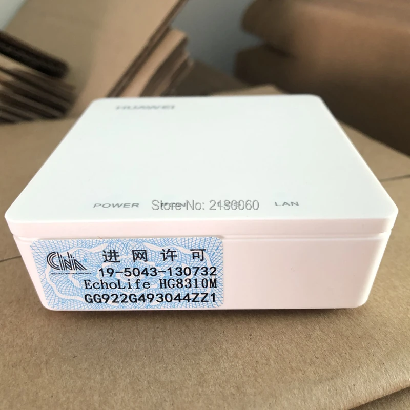 50 шт. Huawei HG8310M GPON ONU 1GE порт мост режим Класс C + 100% новый с адаптером питания без
