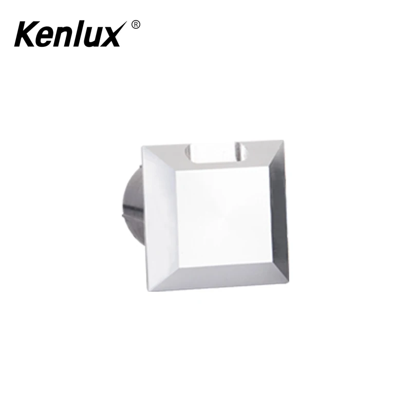 Square One Way Мини квадратный круглый светодиодный фонарь подземный 2 Вт D52mm COB Светодиодный фонарь для лестниц зарытый садовый троп точечное утопленное напольное освещение - Испускаемый цвет: Square One Way