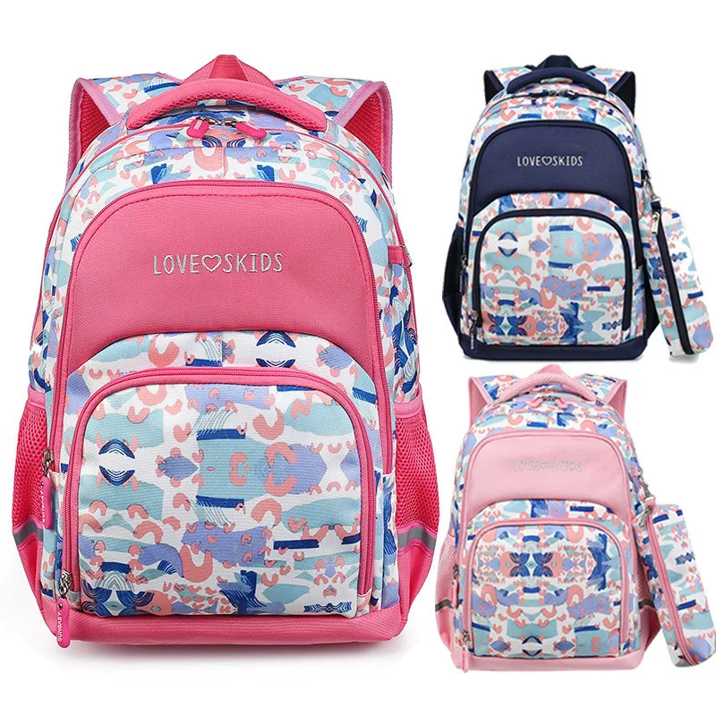 

Chidren School Bags Girls Boys Primary School Backpack Orthopedic Schoolbag Kids Satchel Bookbag Mochila Infantil Sac Enfant