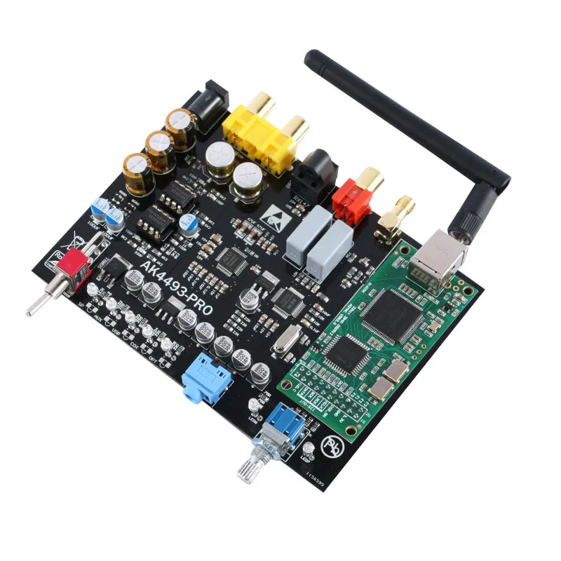 Nuotech AK4493 плата ЦАП CSR8675 Bluetooth 5 0 декодер с USB картой для APTX HD LDAC|Голосовые модули