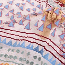 2 м/лот, 130 см, богемный стиль, ручная вышивка, сетка, газ, кружево, ткань, одежда, платье, ручная работа, сделай сам, ткань