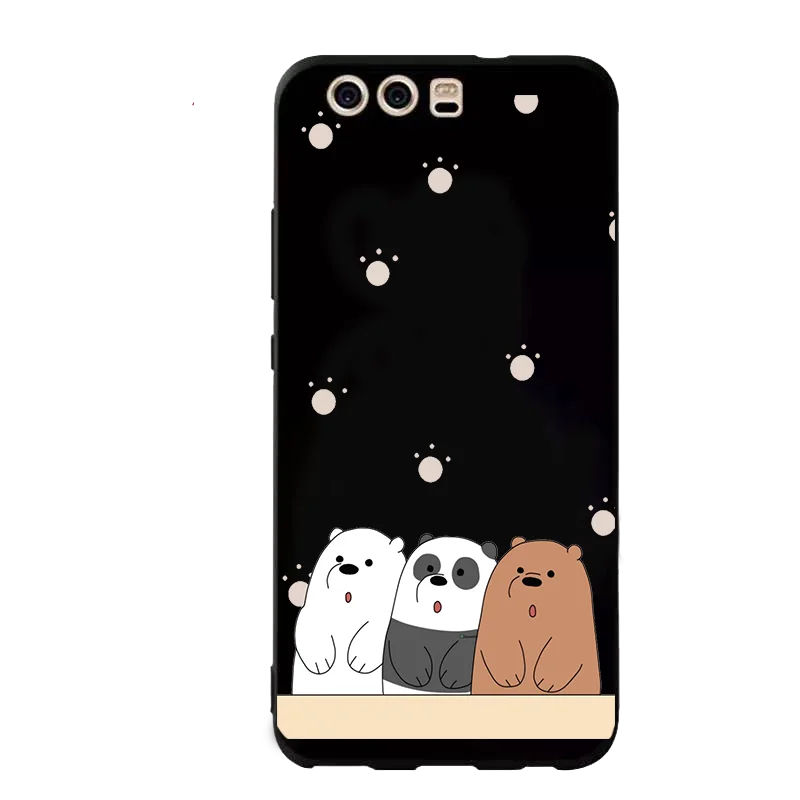 no.9 Милый чехол для телефона из ТПУ с мультяшным медведем для huawei Y5 Y6 Y7 Prime Y9, силиконовая задняя крышка для huawei Y3 Y5 Y6 Y7 II Pro - Цвет: no.9