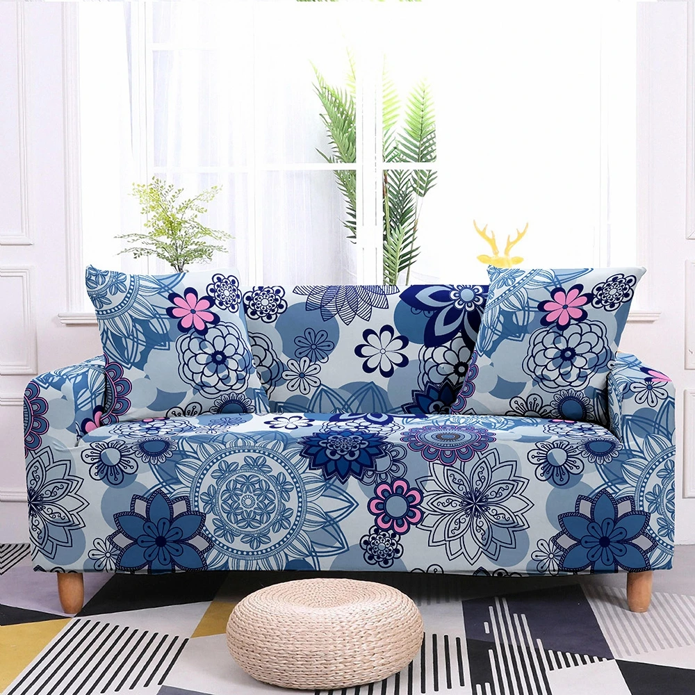 

Bohemia Stretch Slipcovers Sofa Cover Set Couch Covers for Living Room Cubre L Shape 1/2/3/4 Seater