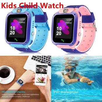 

Studyset Waterproof Tracker Kids Child Watch Anti-lost SOS Call for iOS Android
