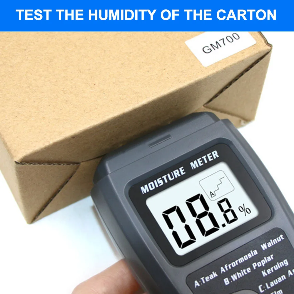 Портативный ЖК-цифровой Деревянный тест на Влажность метр портативный бревно тестер влажности детектор для измерения влажности дров 0~ 99.9