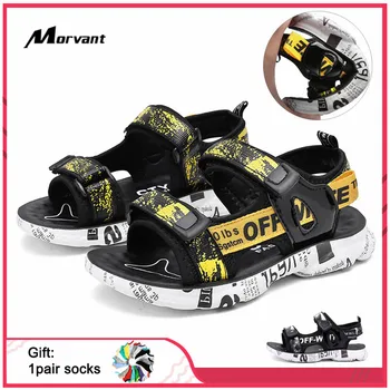 

Children's Sandals Fashion Beach Children Sandals Summer Lightweight Sandals Soft Comfortable Anti-slip Boys Shoes