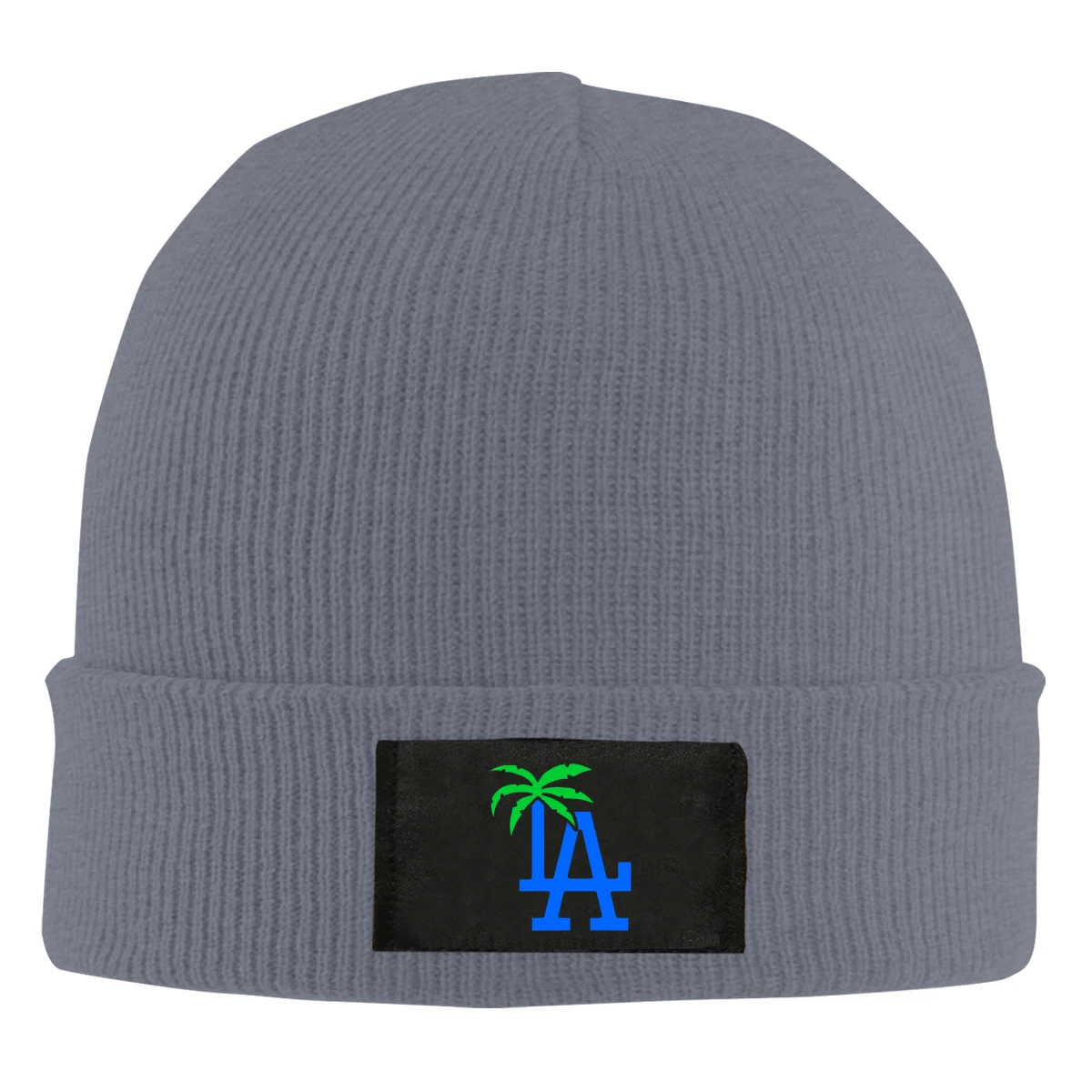 LA Black Beanie Мужская Женская Зимний теплый для катания на лыжах кепка вязаная шапка с черепом