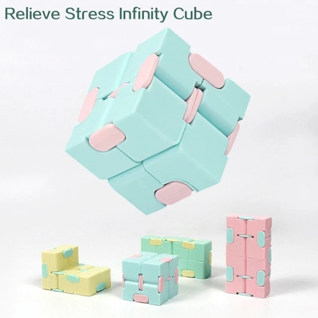 1Pc Children Adult Decompression Toy Infinity Ma-gic Cube Puzzle Toys Relieve Stress Funny Hand Game Maze Toy 3