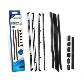 

Dust Screen DustProof Sponge Cover Case Filter Mesh Stopper Pack Dustproof Kit Silica Gel Plug for Sony PS4 Slim Gaming Console