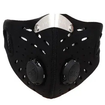 

Anti Pollution Black Mouth Mask Anti Dust Washable Reusable Masks Dustproof Anti Fog Breathable Mesh Mask Protective Mask