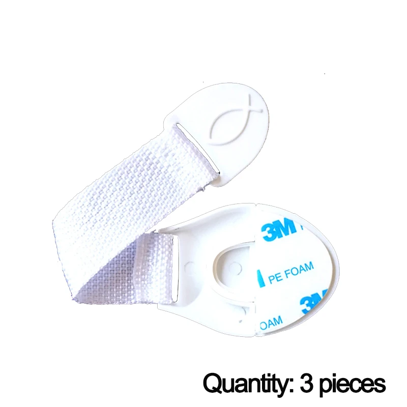 white3 3/5/10 ПК для защиты безопасности Пластик замок для детского Кабинета блокировки детей блокировка от дверей выдвижных ящиков детские товары для безопасности - Цвет: white3