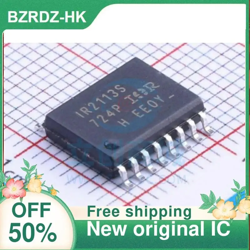 

Драйвер питания IR2113STRPBF IR2113S SOP-16, новый оригинальный IC, 10 шт.