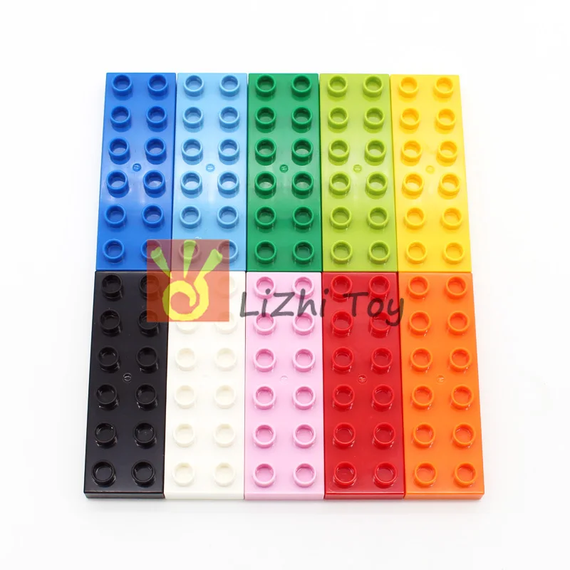 Large MOC DIY Building Block Duplo 98233 Brick - Big Size Assembled Parts & Accessories for Children's Toys in Bulk image 5