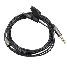 HD580 HD25 Audio Wired Extension Parts Headphone Cable Line Replacement Accessories Noise Canceling Portable Sound Durable