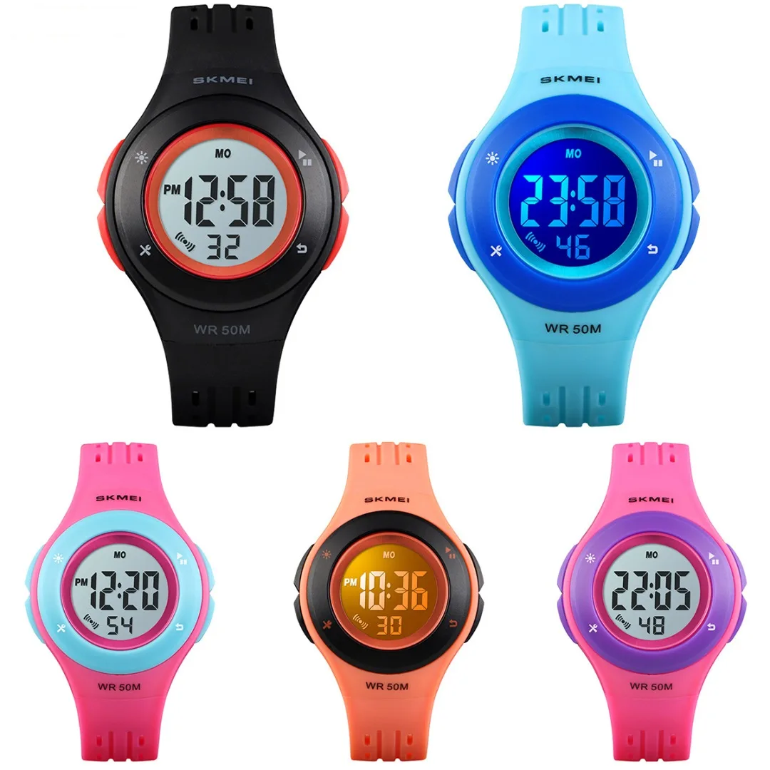 

Child Watches Kids Watch LED Display 5Bar Waterproof Sport Watch Fashion Boys Girls Date Alarm Digital Watch Kids Clock relogio