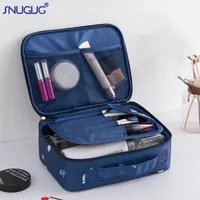 SNUGUG Girl Makeup Bag Women Cosmetic Bag Wash Toiletry Make Up Organizer Storage Travel Kit Bag Multifunction Ladies Bag Case