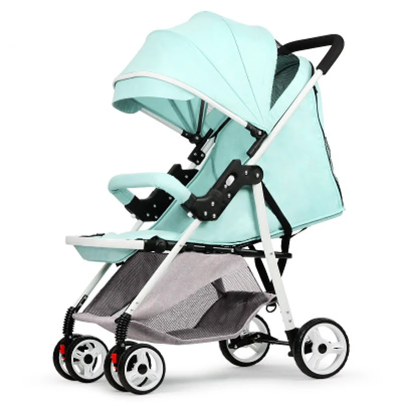 Wisesonle коляска детская складная переносная тележка Сложить Легкая коляска Россия - Цвет: 520-07