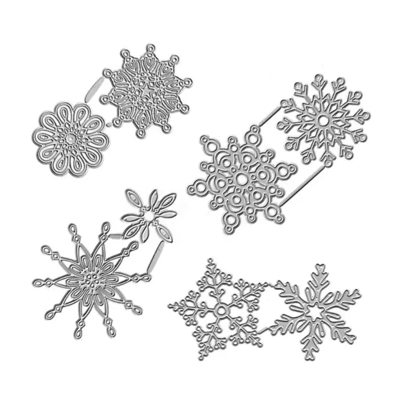 

DIY Cutting Dies snow Embossing Stencil Template for Scrapbooking Embossing Paper Card Decor