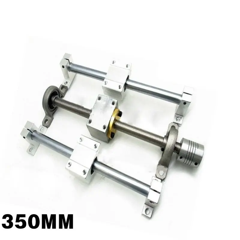 

Pillars Linear Guide HRC602 42x32x11mm Shafts Set Cylinder Screw Horizontal Support Industrial