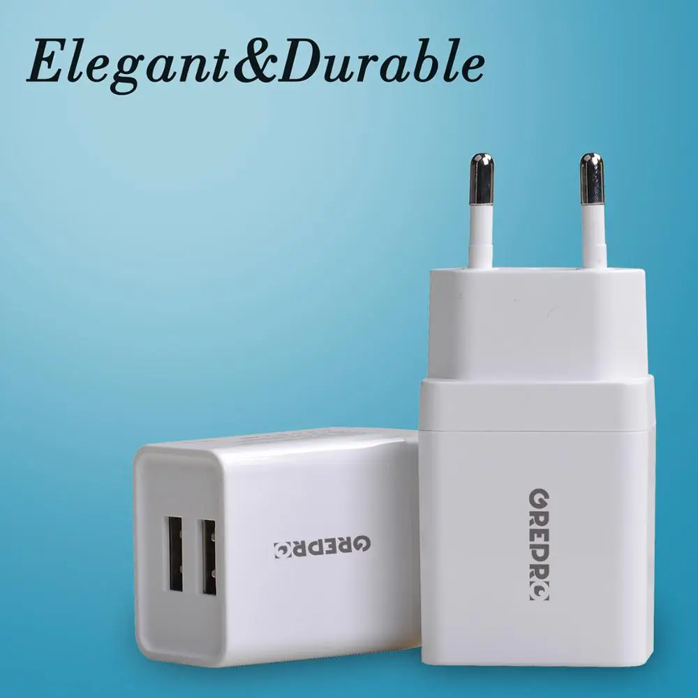 

2x10,5 Вт ЕС Быстрая зарядка 3,0 USB Адаптер зарядного устройства/быстрая зарядка QC для Samsung, Xiaomi, Sony, HTC, LG