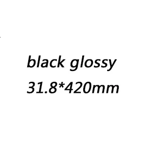 Full Carbon Fiber MTB Road Bike Handlebar Black Durable Glossy Curved Bent Grooves Drop Bar 400 420 440mm Bicycle Accessories - Цвет: B