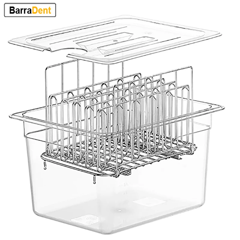 Contenitore Sous Vide Da 11 Litri Con Rack In Acciaio Inossidabile 304 Accessori Sous Vide Completi Kit Di Cottura Lenta