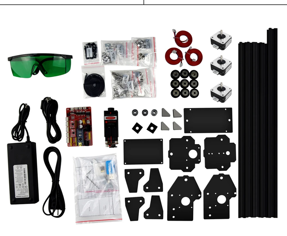 DC 12V CNC 30*40 см 2500MW мини лазерная гравировальная машина 2 оси DIY гравер Настольный по дереву маршрутизатор/резак/принтер+ Лазерные очки